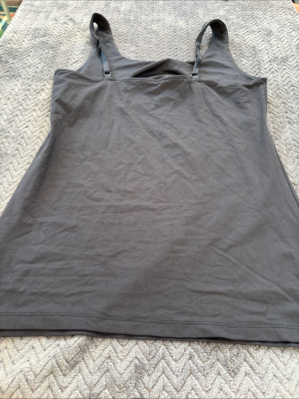 Merona Black Scoop Neck Tank Top - Picture 7 of 10